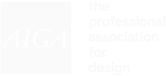 AIGA The Professional Assocation for Design logo